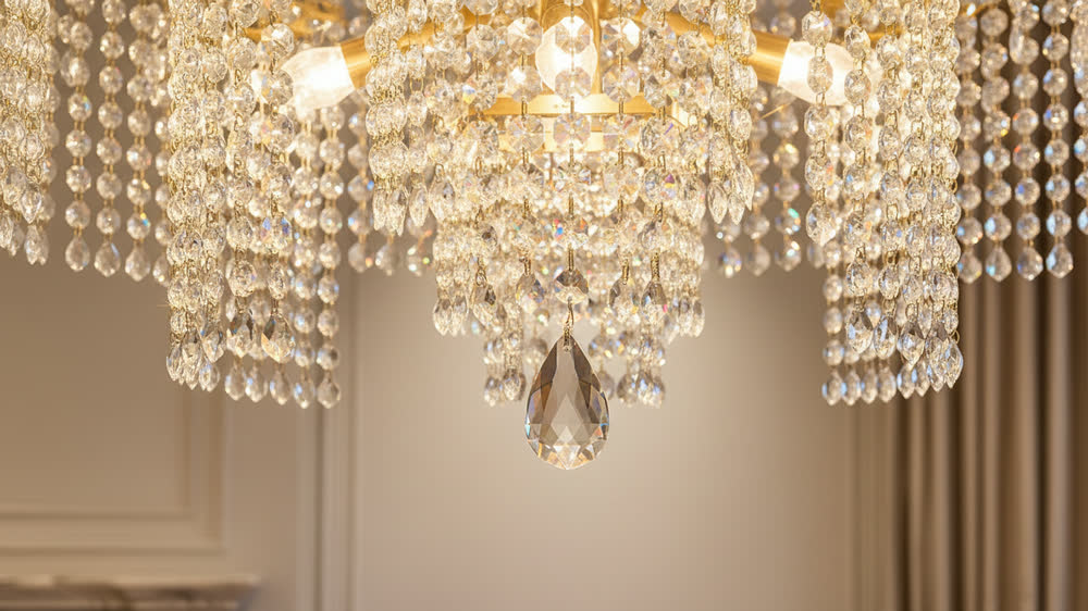 Render fotorealistico ambientato di «Design da Riferimento — Analisi AI Automatica» — illuminazione su misura Made in Italy
